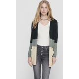 Vest - V-Hals - Lange Mouwen - Gebreid - Regular Fit