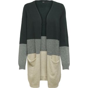 Vest - V-Hals - Lange Mouwen - Gebreid - Regular Fit