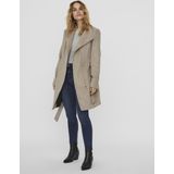 Jas - Hoge Hals - Zwart - Volledig Gevoerd