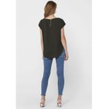 Haut - Ample - T-shirt - Normale Coupe - Fermeture Éclair Dans Le Dos