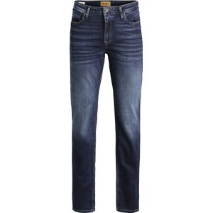 JACK & JONES - Regular Fit - Jeans - Denimblauw - Katoen met Stretch