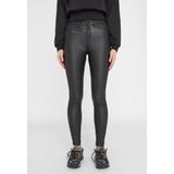 Noisy may Lederimitathose »NMCALLIE HW SKINNY COATED PANTS NOOS«