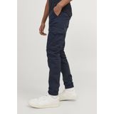 JACK & JONES JUNIOR - Cargo Broek - Marineblauw - Katoen