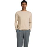 SELECTED HOMME Gebreide Trui - Oatmeal Melange - Regular Fit