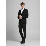 JACK & JONES Mannenkostuum, 2-delig, super slim fit, zwart.