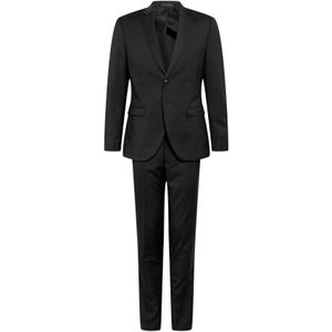 Colbert - Reverskraag - Lange Mouwen - Opgestikte Zakken - 1-Knoopsmanchet