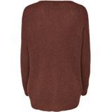 JDY - Gebreide Pullover - Blauw - V-Hals - Lange Mouwen - Knit Fit