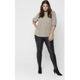 ONLY CARMAKOMA - Legging - Zwart - Elastische Tailleband - Skinny Fit