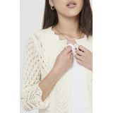 JDY - Vest - V-Hals - 3/4 Mouwen - Cropped - Knit Fit