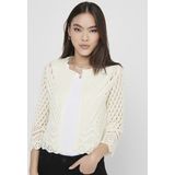 JDY - Vest - V-Hals - 3/4 Mouwen - Cropped - Knit Fit