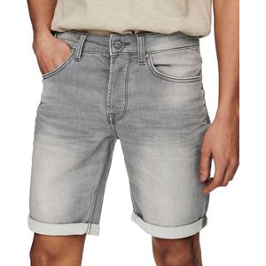 Onsply - Mid Waist Slim Fit Shorts - Licht Verwassen Dark Denim Look - Regular Fit