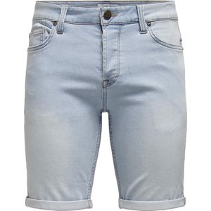 ONLY & SONS - ONSPLY LB JOG 8587 PIM DNM - Shorts - Blue Denim - Katoen
