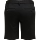 Korte Broek - Zwart - Viscose/Polyester/Elastaan