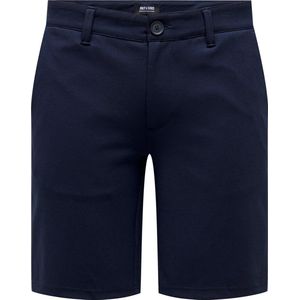 ONLY & SONS - MARK SHORTS - Bermuda - Night Sky - 64% Viscose, 31% Polyester, 5% Elastaan