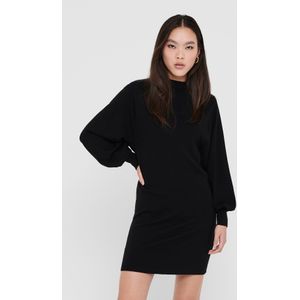 ONLY - Onllabelle Life L/S KNT Noos - Damesjurk - Zwart