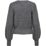 Only - ELSA - Gebreide Pullover - Mêlee - Regular Fit - Met Siersteentjes