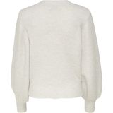 Only Trui Onlelsa Pullover Knt Noos 15210667 Pumic Stone/white Dames
