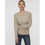 Gebreide Pullover - O-hals - Lange Mouwen - Regular Fit