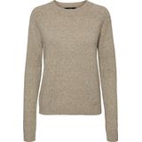 Gebreide Pullover - O-hals - Lange Mouwen - Regular Fit
