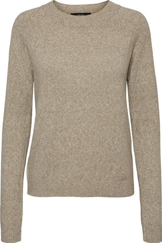 Gebreide Pullover - O-hals - Lange Mouwen - Regular Fit