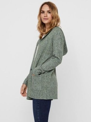 Vero Moda - Vmdoffy Ls Open Hood Cardigan Ga Noos - Dames - Cardigans