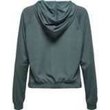 Only Play - Fulia L/S Hood Sporttop - Dames - Groen - Polyester