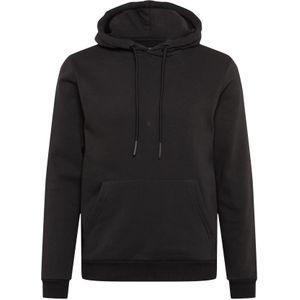 Hoodie - Zwart - Katoen/Polyester - Regular Fit
