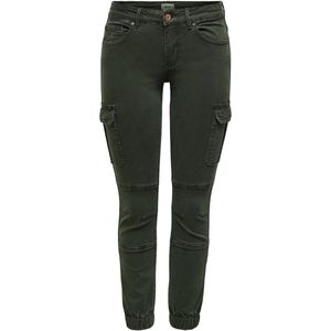 ONLY Cargohose ONLMISSOURI REG ANK CARGO PNT NOOS mit Stretchsäumen