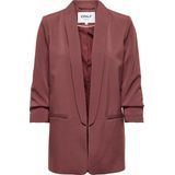 Only - Elly - Blazer - Effen - Stretchstof - 3/4 Mouwen