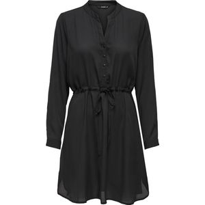 Tuniek - Effen - Korte Lengte - Lange Mouwen - Verstelbare Taille