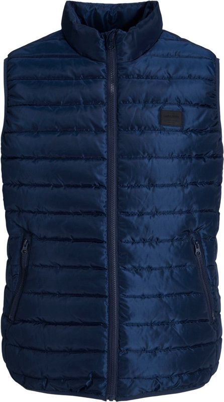 Jack & Jones - Wing Bodywarmer - Heren Outdoorjas - Zwart - Polyester