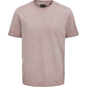 ONLY & SONS - ONSMILLENIUM LIFE REG SS WASHED TEE - T-shirt - Effen - Korte Mouwen - Ronde Hals