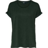 ONLY T-Shirt "ONLMOSTER S/S O-NECK TOP NOOS JRS", mit Aufschlag am Arm