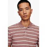 ONLY & SONS - ONSCOOPER LIFE REG SS POLO - Heren Polo - Groen - 100% Organic Cotton