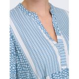 Jurk - Zwart - V-Hals - 3/4 Mouwen - Riemsluiting - Regular Fit