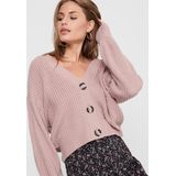 Vero Moda Jdyjusty L/S korte cardigan voor dames, Knt Noos, Woorose, XS
