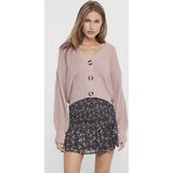 Vero Moda Jdyjusty L/S korte cardigan voor dames, Knt Noos, Woorose, XS