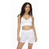 Only - Vicky Seamless - Boxershort - Wit - 94% Polyamide - 6% Elastaan