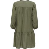 Onlvinnie - Korte Jurk - Tuniek - Katoen - O-hals, 3/4 Mouwen, Kanten Detail