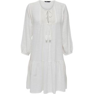 Tuniek - Zwart - Katoen - Kanten Detail