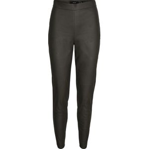 Vmjanni Hw Pu Legging Color 10236803 Peat