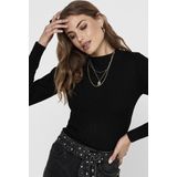 JDY - Gebreide Pullover - O-hals - Lange Mouwen - Regular Fit