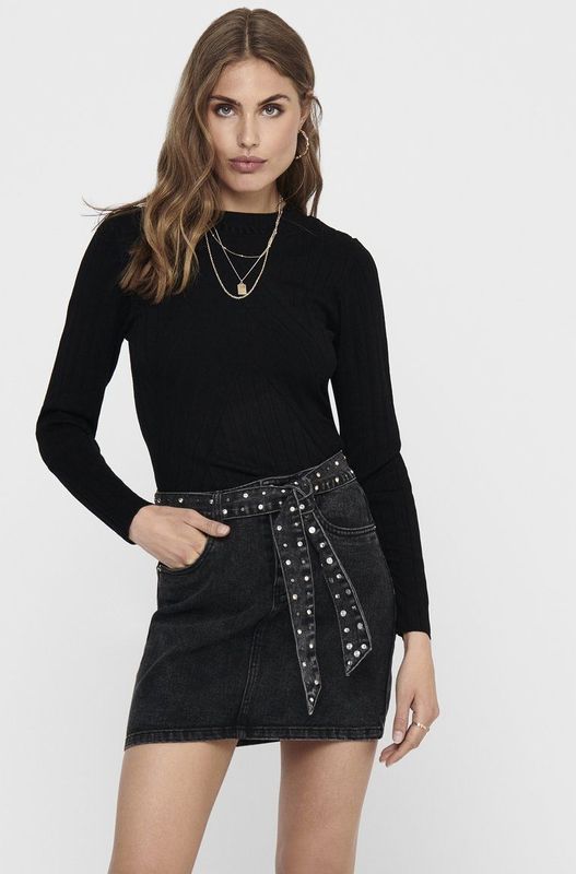 JDY - Gebreide Pullover - O-hals - Lange Mouwen - Regular Fit