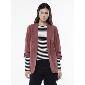 Blazer - Apple Butter - Slim Fit - 3/4-Mouwen - Sjaalkraag