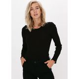 Selected Femme Anna Ls Crew Neck Tee Tops T-shirts - Zwart