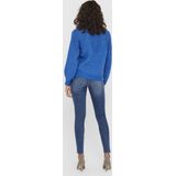 ONLY ONLWauw Life Mid strakke damesjeans, medium blauw, L / 30L, middenblauw