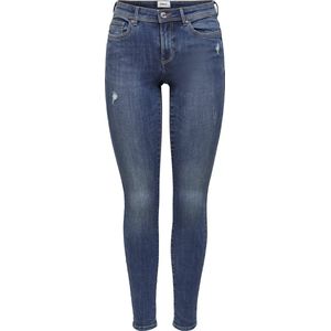 Onlwauw - Skinny Fit Jeans - Mid Waist - Mid Wash - Stretchy Stoffen