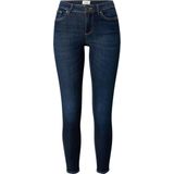 ONLY - ONLWAUW LIFE MID SKINNY Jeans - Blauw - Skinny Fit - Normale Waist