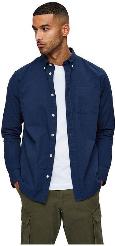 Overhemd - Biologisch Katoen - Normale Pasvorm - Zacht