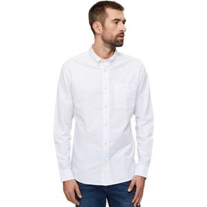 Selected Homme - Overhemd - Blauw - Katoen - Button-Down Kraag